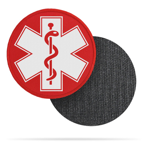 ESKULAP naszywka odblaskowa