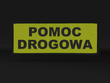POMOC DROGOWA naszywka odblaskowa