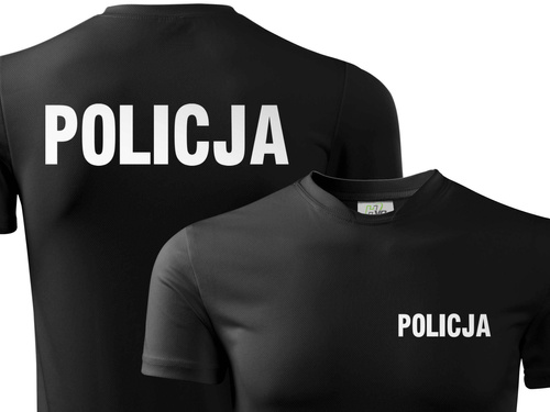 Koszulka termoaktywna T-shirt POLICJA