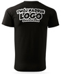 Czarna męska koszulka T-shirt z własnym nadrukiem