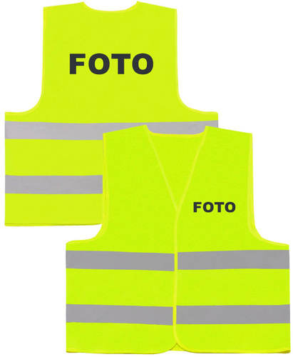 FOTO kamizelka odblaskowa