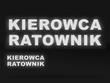 KIEROWCA RATOWNIK zestaw naszywek odblaskowych