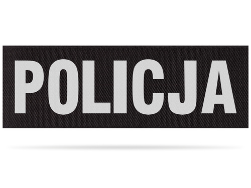 POLICJA emblemat odblaskowy