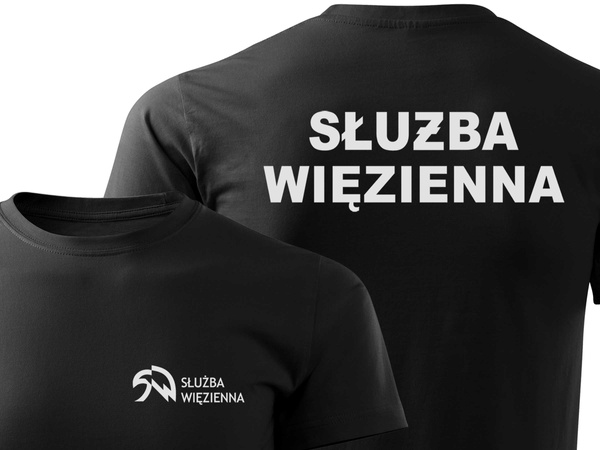 SŁUŻBA WIĘZIENNA koszulka z nadrukiem