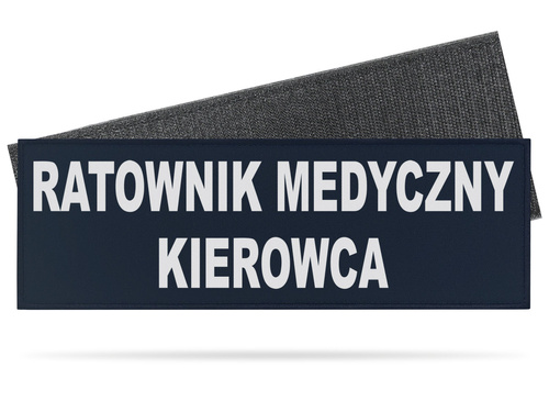 RATOWNIK MEDYCZNY KIEROWCA emblemat odblaskowy