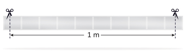 Odblaskowa taśma do wszycia PCV biała 2,5 cm