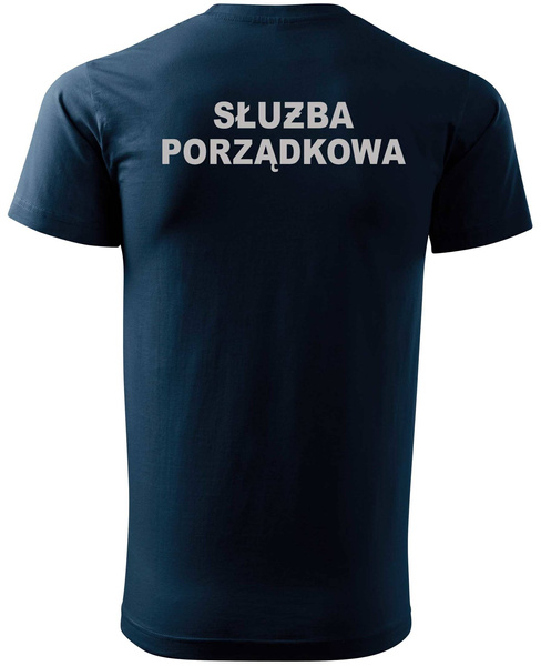 SŁUŻBA PORZĄDKOWA koszulka z nadrukiem