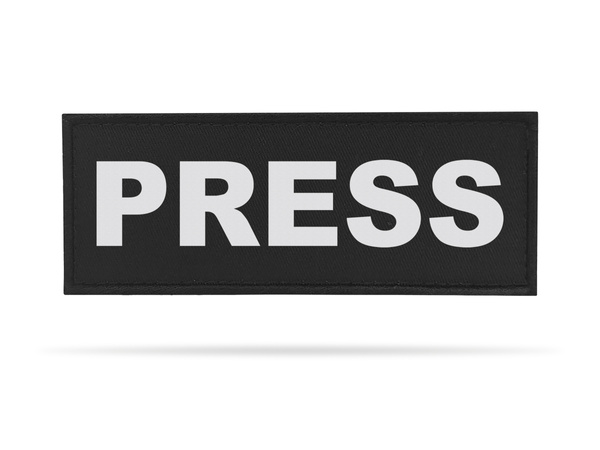 PRESS naszywka odblaskowa