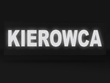 KIEROWCA naszywka odblaskowa