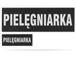 PIELĘGNIARKA zestaw naszywek odblaskowych
