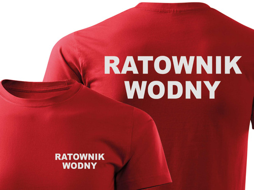RATOWNIK WODNY koszulka z nadrukiem