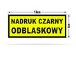 POMOC DROGOWA naszywka odblaskowa