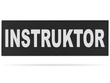 INSTRUKTOR naszywka odblaskowa