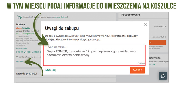 Termoaktywna koszulka outdoorowa z własnym nadrukiem - kolor zieleń wojskowa