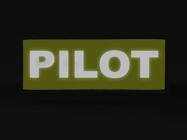 PILOT naszywka odblaskowa