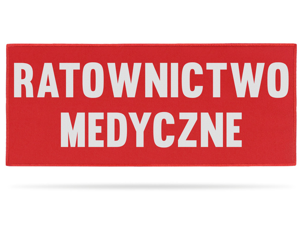 RATOWNICTWO MEDYCZNE naszywka odblaskowa