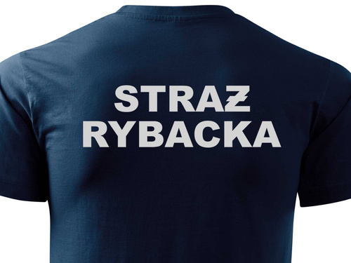 STRAŻ RYBACKA koszulka z nadrukiem