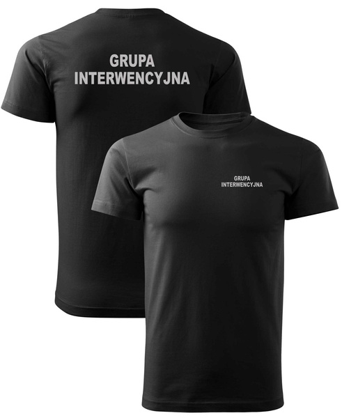 GRUPA INTERWENCYJNA koszulka z nadrukiem