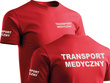 TRANSPORT MEDYCZNY koszulka z nadrukiem