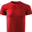 Męska koszulka bawełniana T-shirt - czerwony roz. M