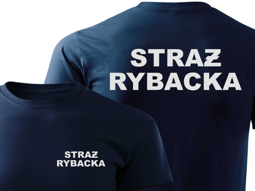 STRAŻ RYBACKA koszulka z nadrukiem