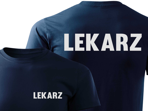 LEKARZ koszulka z nadrukiem