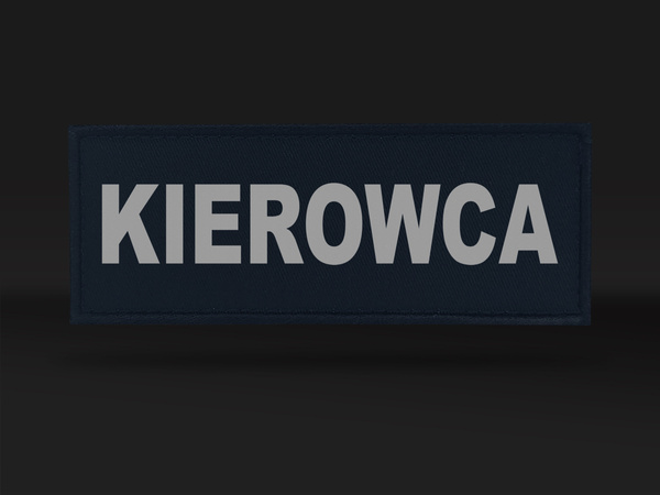 KIEROWCA emblemat odblaskowy