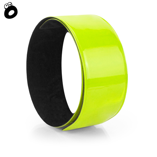 Odblaskowa opaska samozaciskowa - kolor żółty