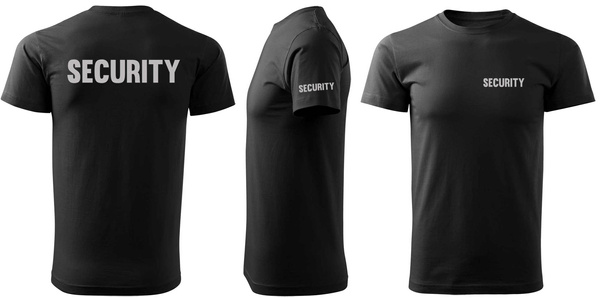 SECURITY koszulka z nadrukiem