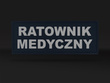 RATOWNIK MEDYCZNY emblemat odblaskowy