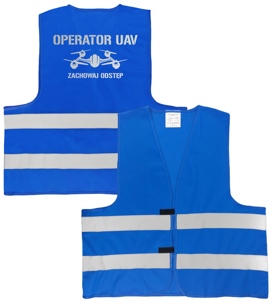 Kamizelka odblaskowa nadruk OPERATOR UAV wz. 2