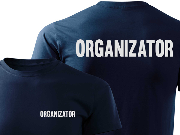 ORGANIZATOR koszulka z nadrukiem