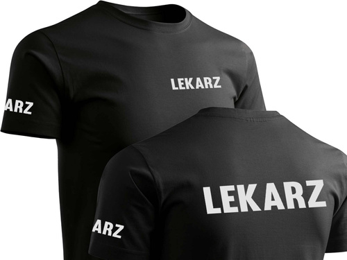 LEKARZ koszulka z nadrukiem