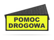 POMOC DROGOWA naszywka odblaskowa
