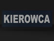 KIEROWCA emblemat odblaskowy