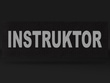 INSTRUKTOR emblemat odblaskowy