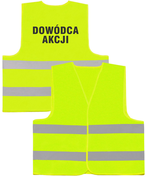 DOWÓDCA AKCJI kamizelka odblaskowa