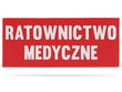 RATOWNICTWO MEDYCZNE naszywka odblaskowa