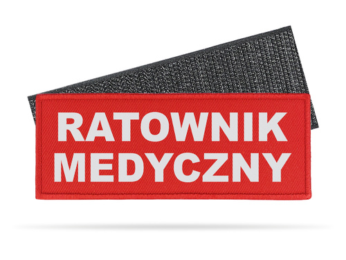 RATOWNIK MEDYCZNY naszywka odblaskowa