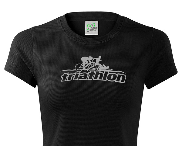 TRIATHLON damska koszulka termoaktywna z nadrukiem 2