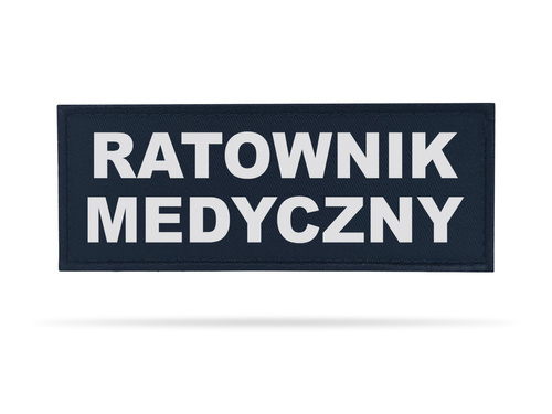 RATOWNIK MEDYCZNY naszywka odblaskowa