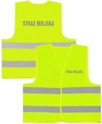 STRAŻ MIEJSKA kamizelka odblaskowa
