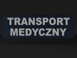 TRANSPORT MEDYCZNY emblemat odblaskowy