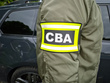 Odblaskowa opaska szybkiego rozpoznania nadruk CBA (Centralne Biuro Antykorupcyjne)