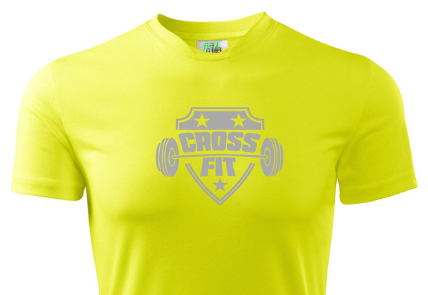 CROSSFIT sztanga koszulka termoaktywna 10