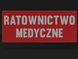 RATOWNICTWO MEDYCZNE naszywka odblaskowa