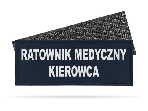 RATOWNIK MEDYCZNY KIEROWCA emblemat odblaskowy