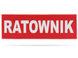 RATOWNIK naszywka odblaskowa
