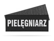 PIELĘGNIARZ naszywka odblaskowa