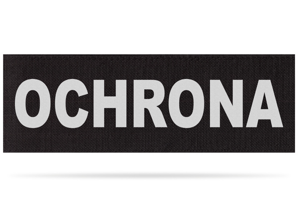 OCHRONA emblemat odblaskowy